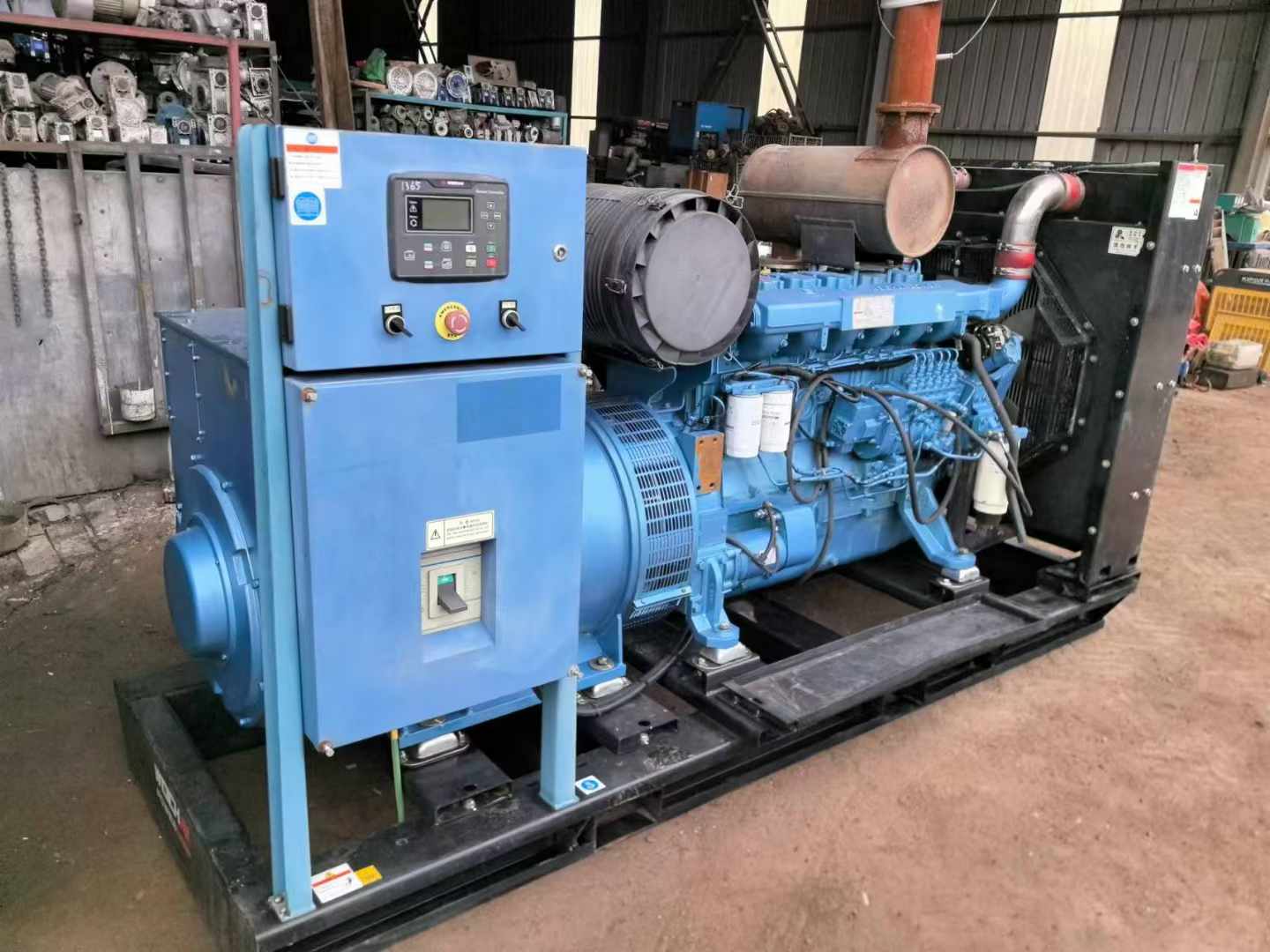 东方500kW 柴油发电机组可带动设备功率的计算公式是什么?